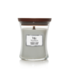 Woodwick Lavender &amp; Cedar medium candle.