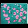 Commy snij/serveerplank Orchid Blue