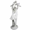 Sculpture &quot;FAMILIETIJD&quot; wit 79790