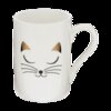 Mok Schluck Cat White witte kat