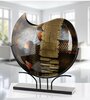 Glasart vaas &quot;DIXION&quot; rond 51 cm 61424  