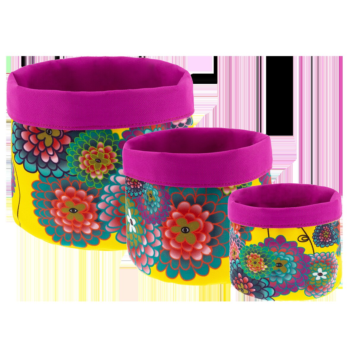 Panier set van 3 manden Dahlia