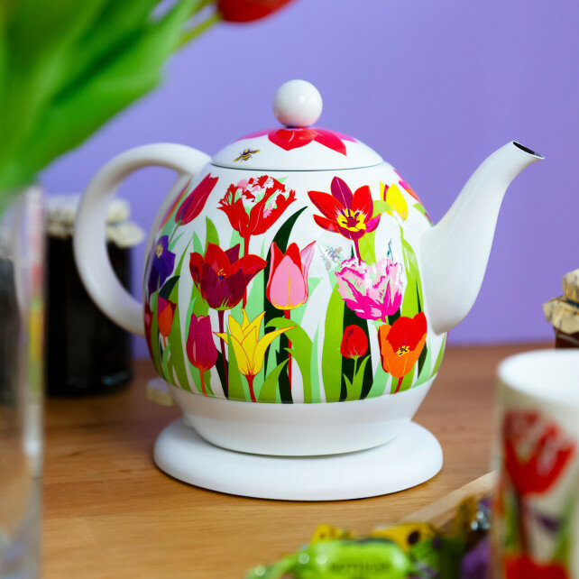 Electrische Waterkoker Byzance Tulpen