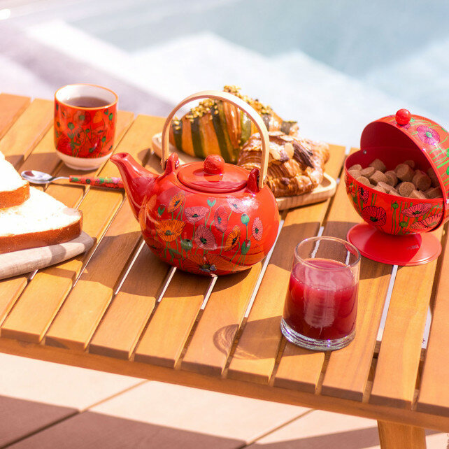 Theepot Matinal Tea Coquelicots