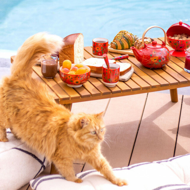 Theepot Matinal Tea Coquelicots