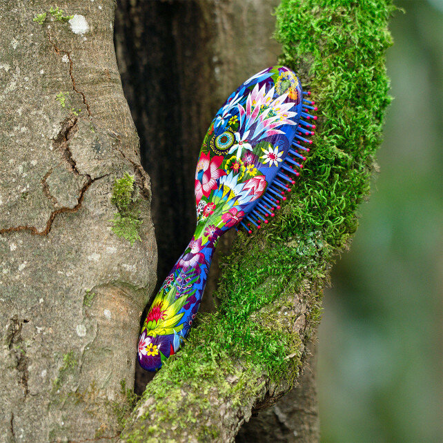 Haarborstel Ladypop Groot Fleur d'eau