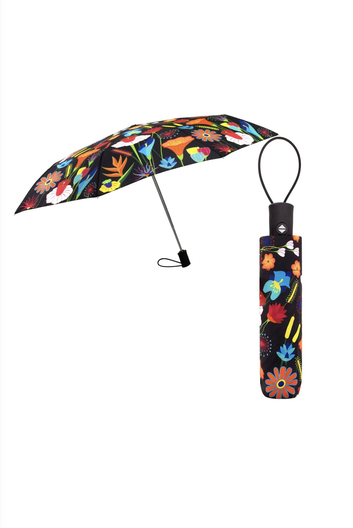 Paraplu Umbrella Jardin Fleuri Pylones