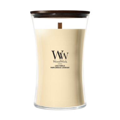 WoodWick geur Lush Pomelo Large