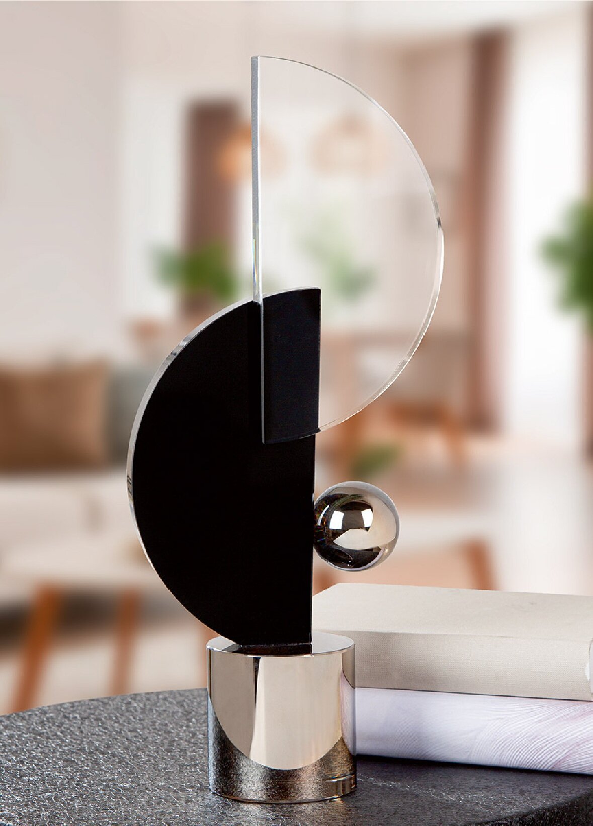 Glass art Sculpture HAKURA 64075 