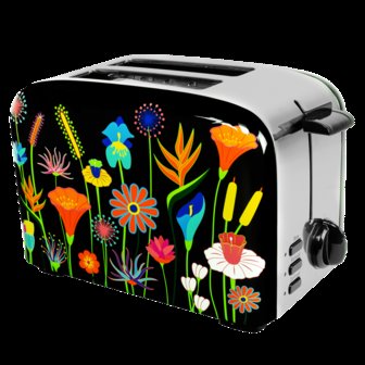 Broodrooster Toast&#039;in Jardin Fleuri