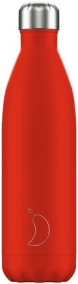 Chilly's Bottle neon Red 750 ml.