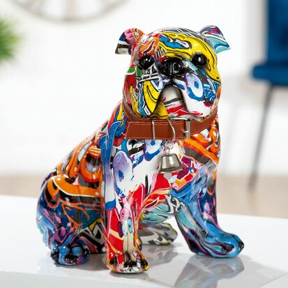 Polyresi Dog Pop Art