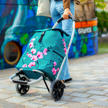 Shopper Trolly Orchid Blue Pylones