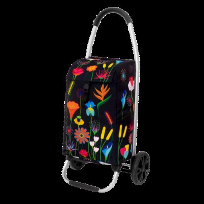 Shopping Trolly Jardin Fleuri. Pylones. Shopper