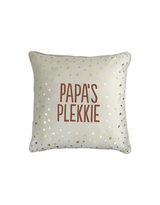 Kussen PAPA'S PLEKKIE.