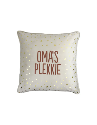 Kussen OMAS'S PLEKKIE.