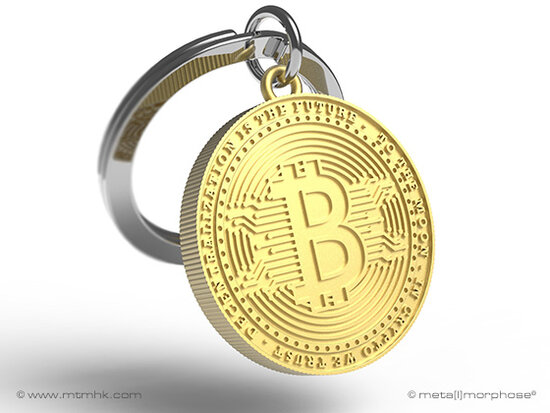 Sleutelhanger Bitcoin