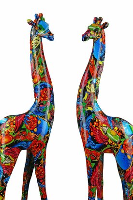 Poly Giraffe Art Urban