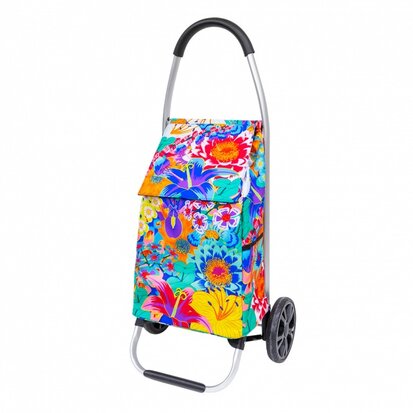Shopping Trolley Winkelwagentje Bouquet