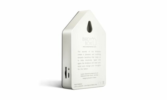 Birdybox roestvrij staal