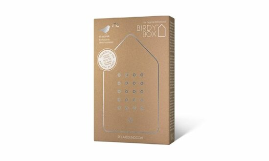 Birdybox roestvrij staal