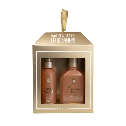 Cadeauset "WAT ZIJN JULLIE LEUK SAMEN"