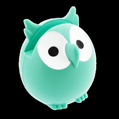 Brillenhouder Uil Turquoise 
