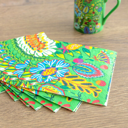 Paper Party Servetten Printemps