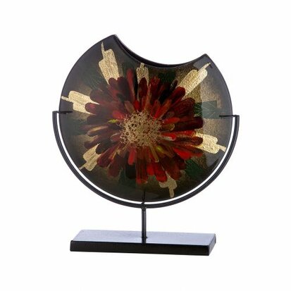 Glasart vaas "DORE" 37cm 44661