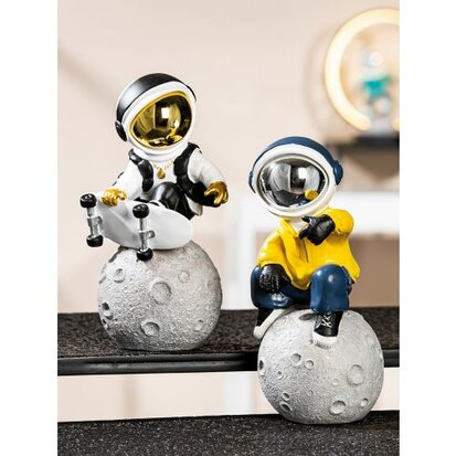 Astronaut "APOLLO" mannetje geel 52714-2