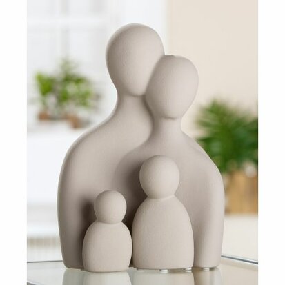 Figuur Keramiek "FAMILIE" 55559