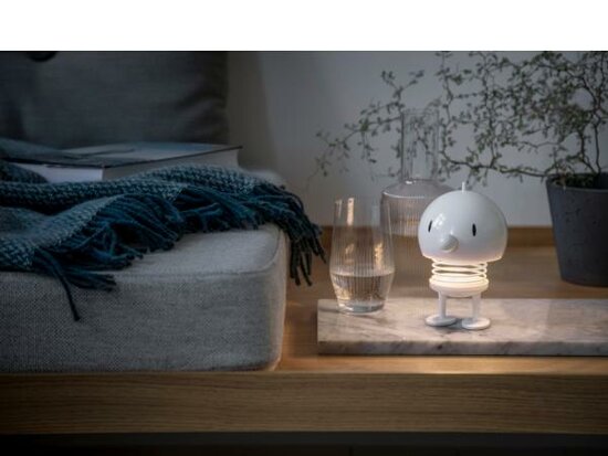 Hoptimist LED-lamp Hoptimist 10 x 10 x 15 cm L Wit