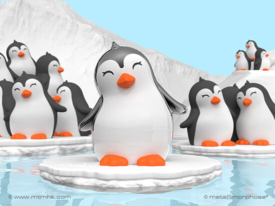 Sleutelhanger Pinguïn