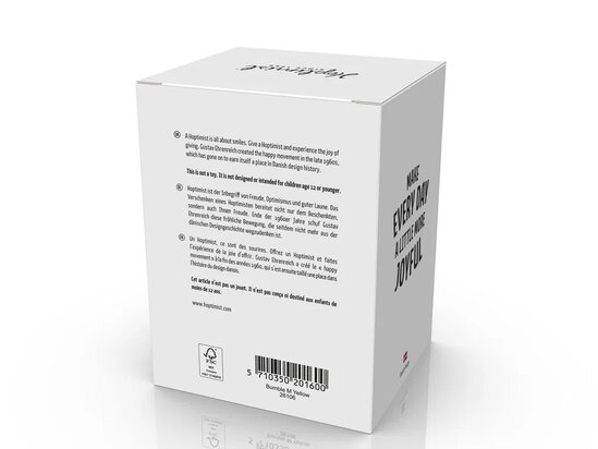 Hoptimist Bumble Hoptimist 7,4 x 8,5 x 10,5 cm M Yellow geel