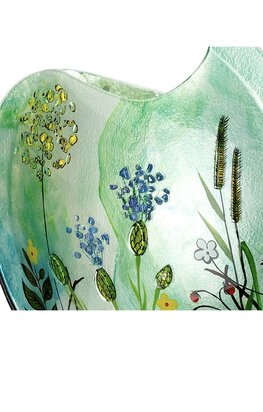 Vaas rond "WILD FLOWERS" 48cm 61925