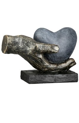 Sculpture "HEART IN YOUR HAND" 62889