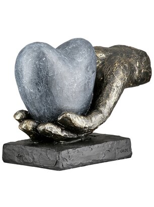 Sculpture "HEART IN YOUR HAND" 62889