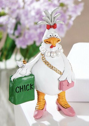 Figuur kip  "SHOPPING" 61559