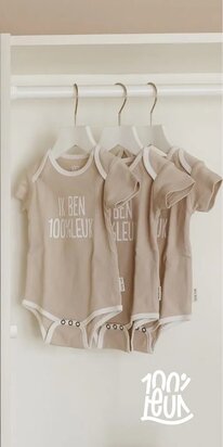 Baby romper in box