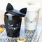 Trophi Mug Mok met Deksel Black cat Pylones