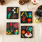 Sous Verres Onderzetters Jardin Fleuri