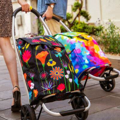 Shopping Trolly Palette Pylones. Shopper