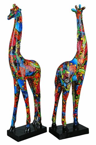 Poly Giraffe Art Urban