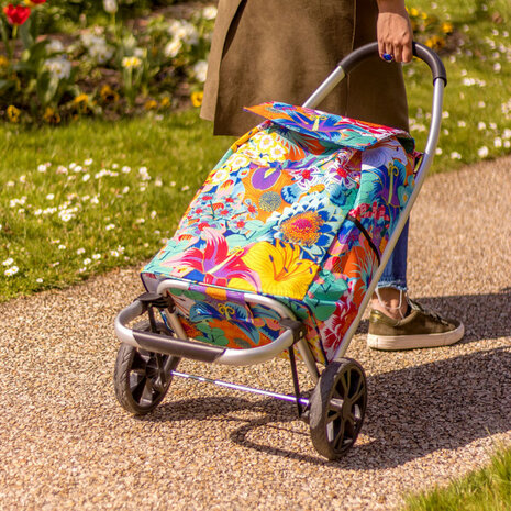 Shopping Trolley Winkelwagentje Bouquet