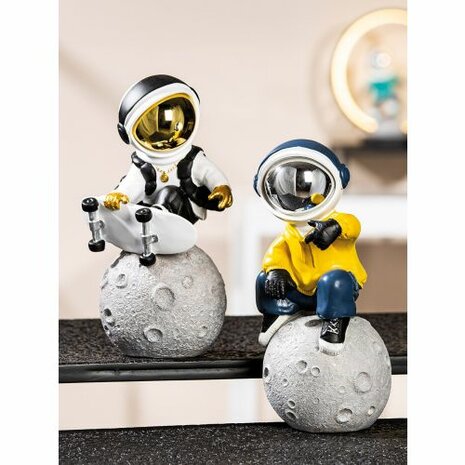 Astronaut "APOLLO" mannetje geel 52714-2