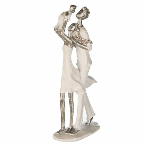 Sculpture "FAMILIE OUDER GELUK" wit 79985