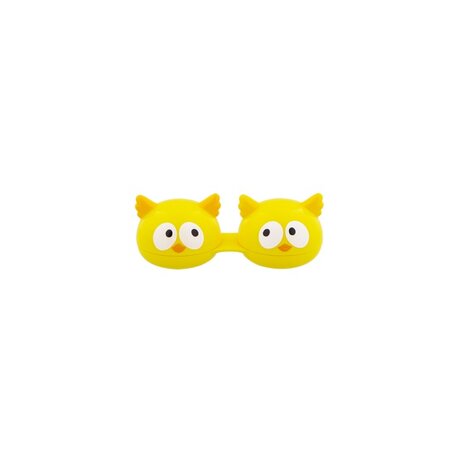 Uilen lensdoos - Chouette vue yellow
