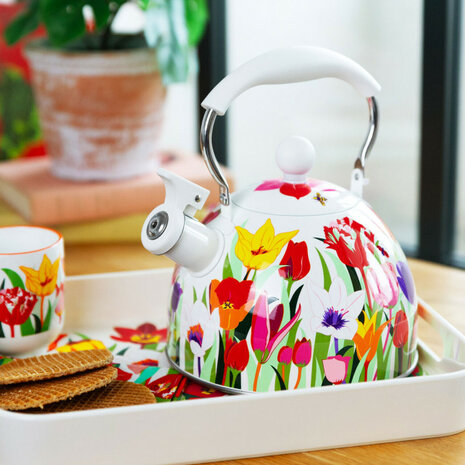 Fluitketel 1,8 L Sifflothé Tulpen