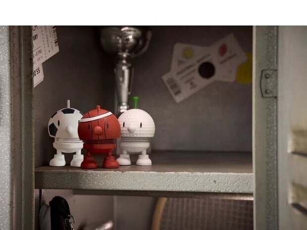 Hoptimist Basketball Bumble 4,5 x 5,8 x 7,6 cm S Oranje