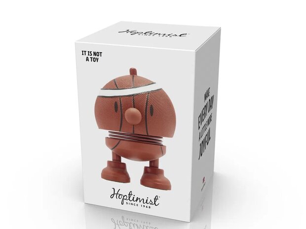 Hoptimist Basketball Bumble 4,5 x 5,8 x 7,6 cm S Oranje